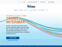 Tablet Screenshot of intermaxnetworks.com